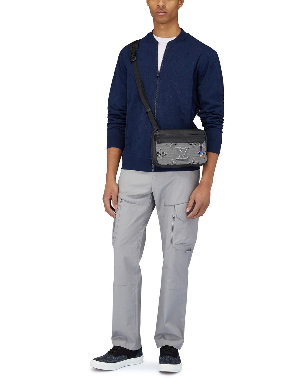 LOUIS VUITTON Mens Jacket - Monogram - Trocadero - Bag - Vuitton