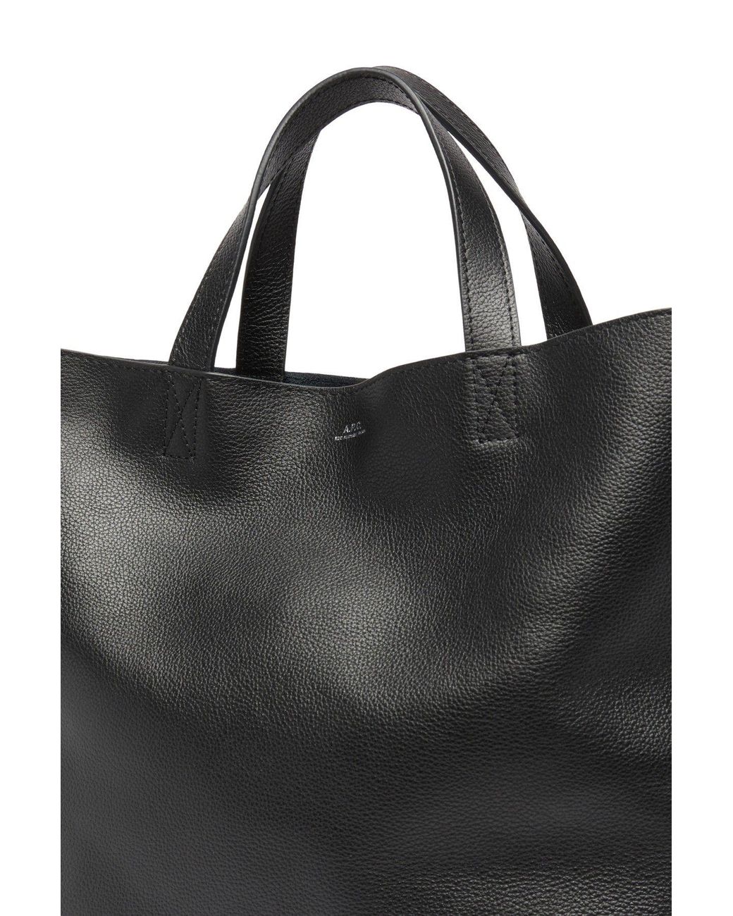 A.P.C. Maiko Medium Horizontal Tot Medium Bag in Black | Lyst