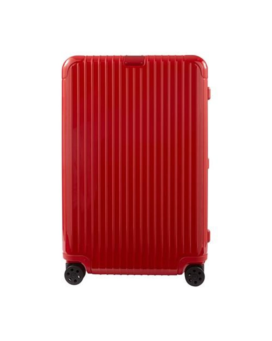 RIMOWA Essential Check-in L Suitcase in Red for Men | Lyst