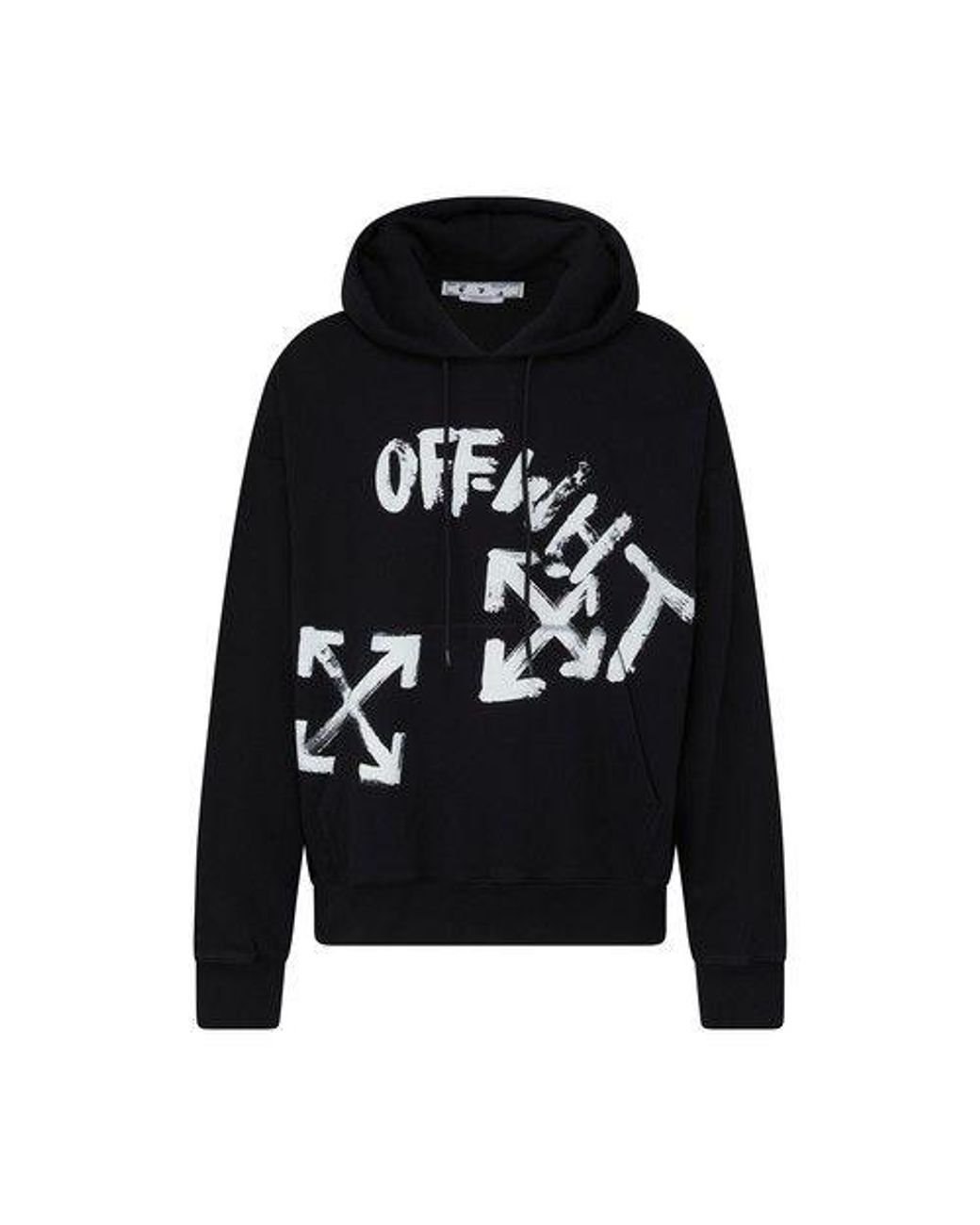 Off white hoodie paint splatter discount
