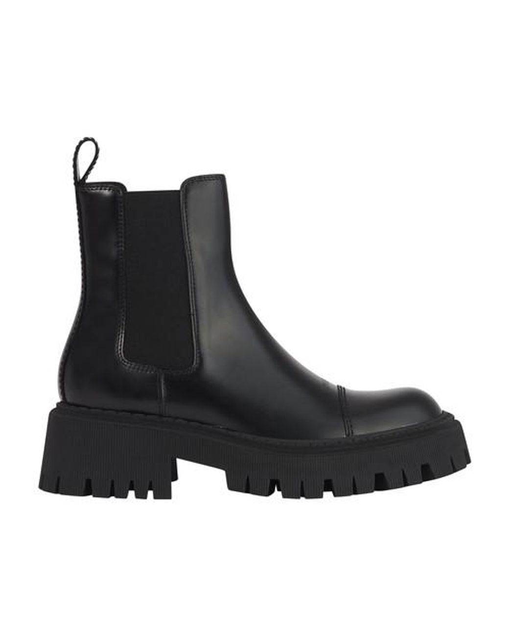 Balenciaga Tractor Boots in Black for Men - Lyst
