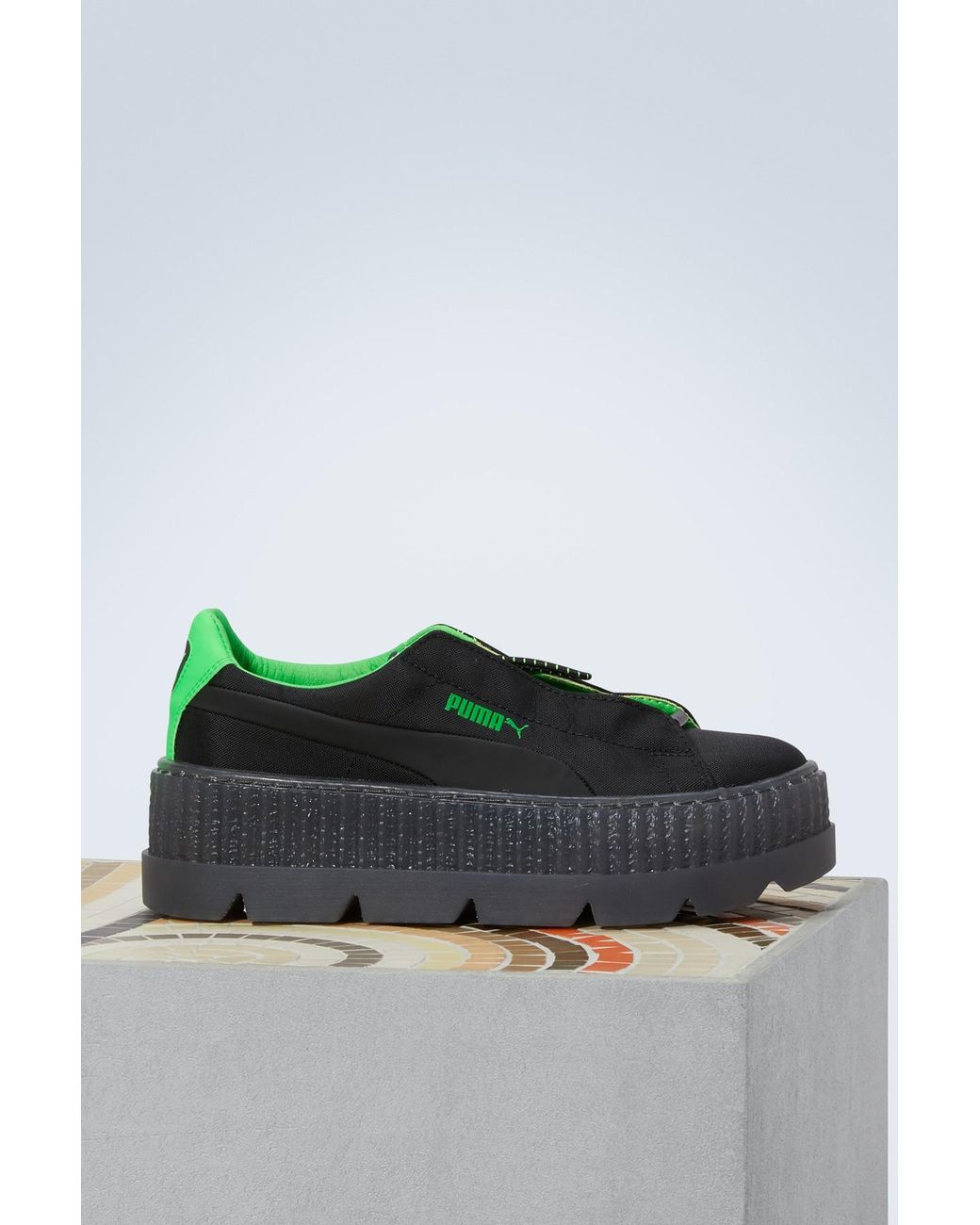 PUMA Fenty X Cleated Creeper Surf in Black | Lyst UK