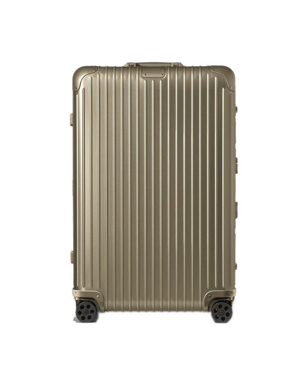 RIMOWA Original Check-In L Luggage in Green | Lyst
