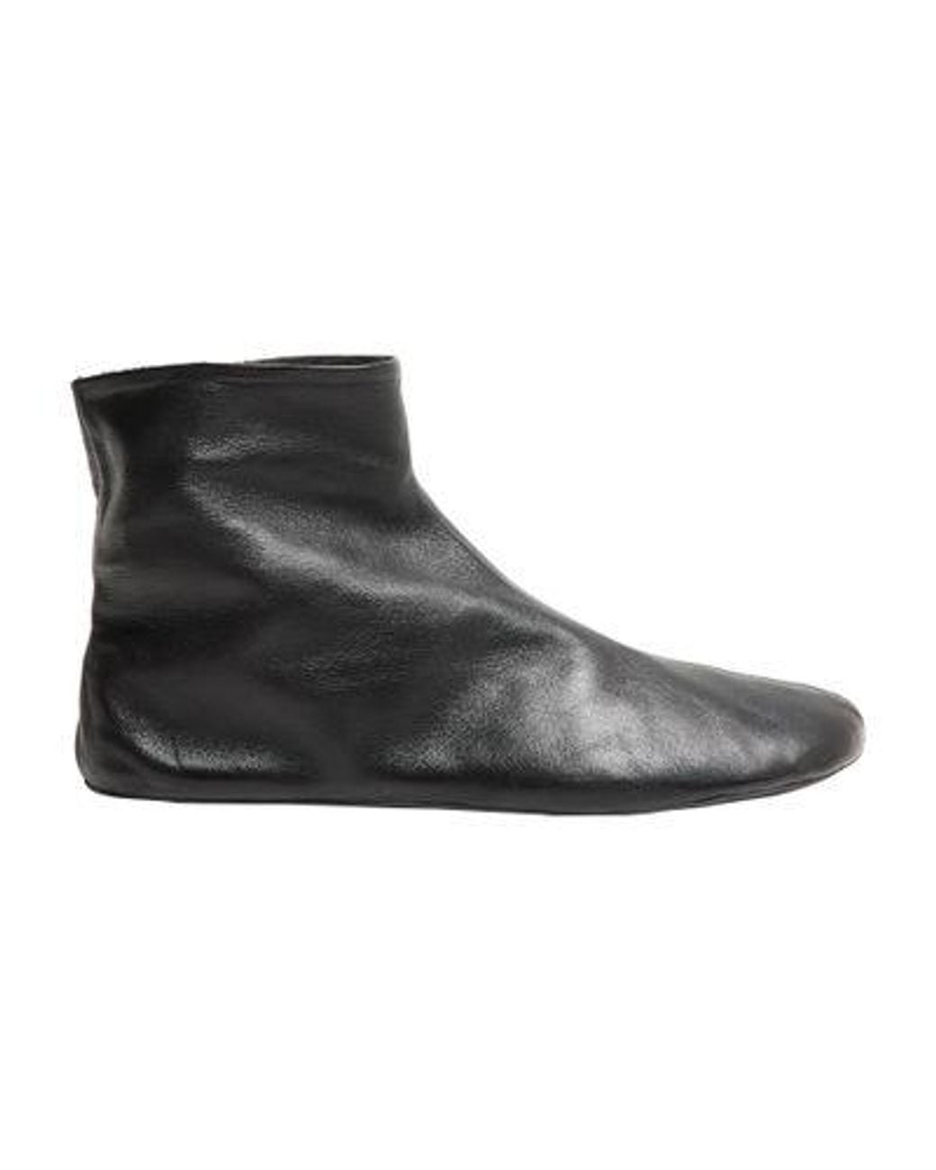The Row Black Stella Ankle Boots