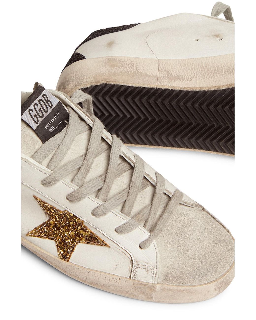 Golden Goose Super-star Classic With Spur in White | Lyst