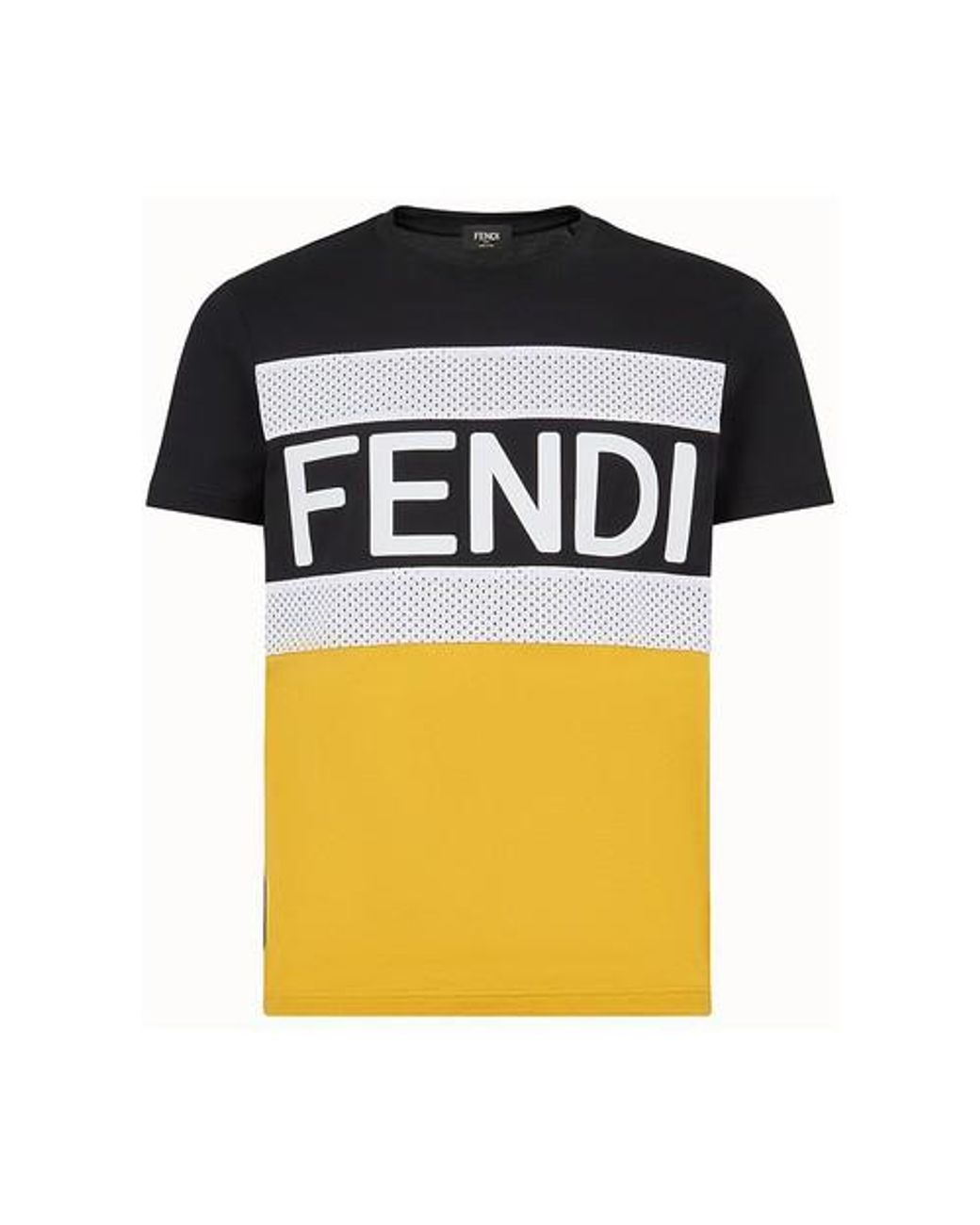 Fendi Multicolour Cotton T-shirt for Men - Lyst