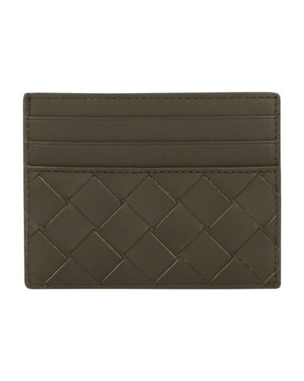 Bottega Card Holder in Green for Men Lyst