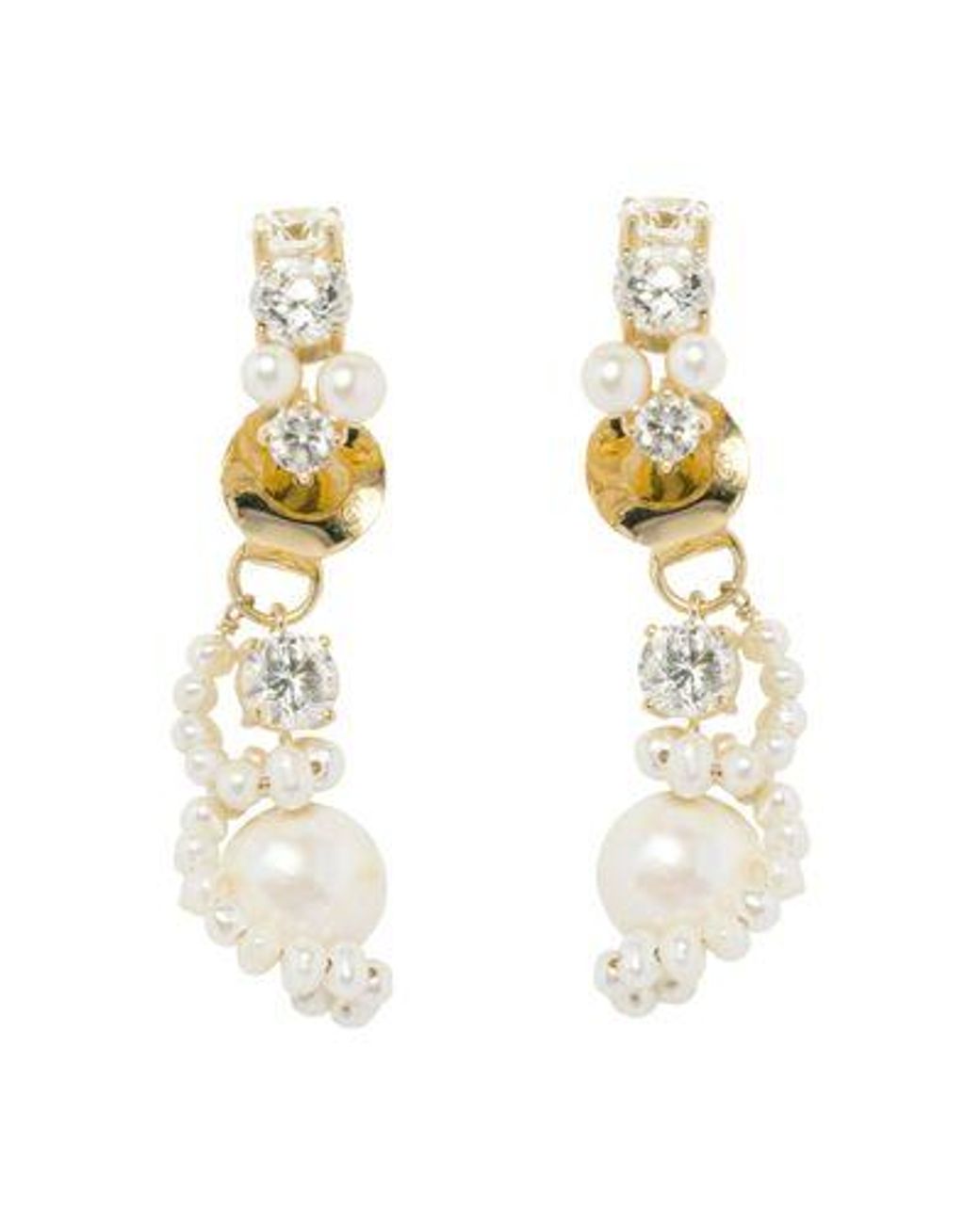 COMPLETEDWORKS Metallic Earrings