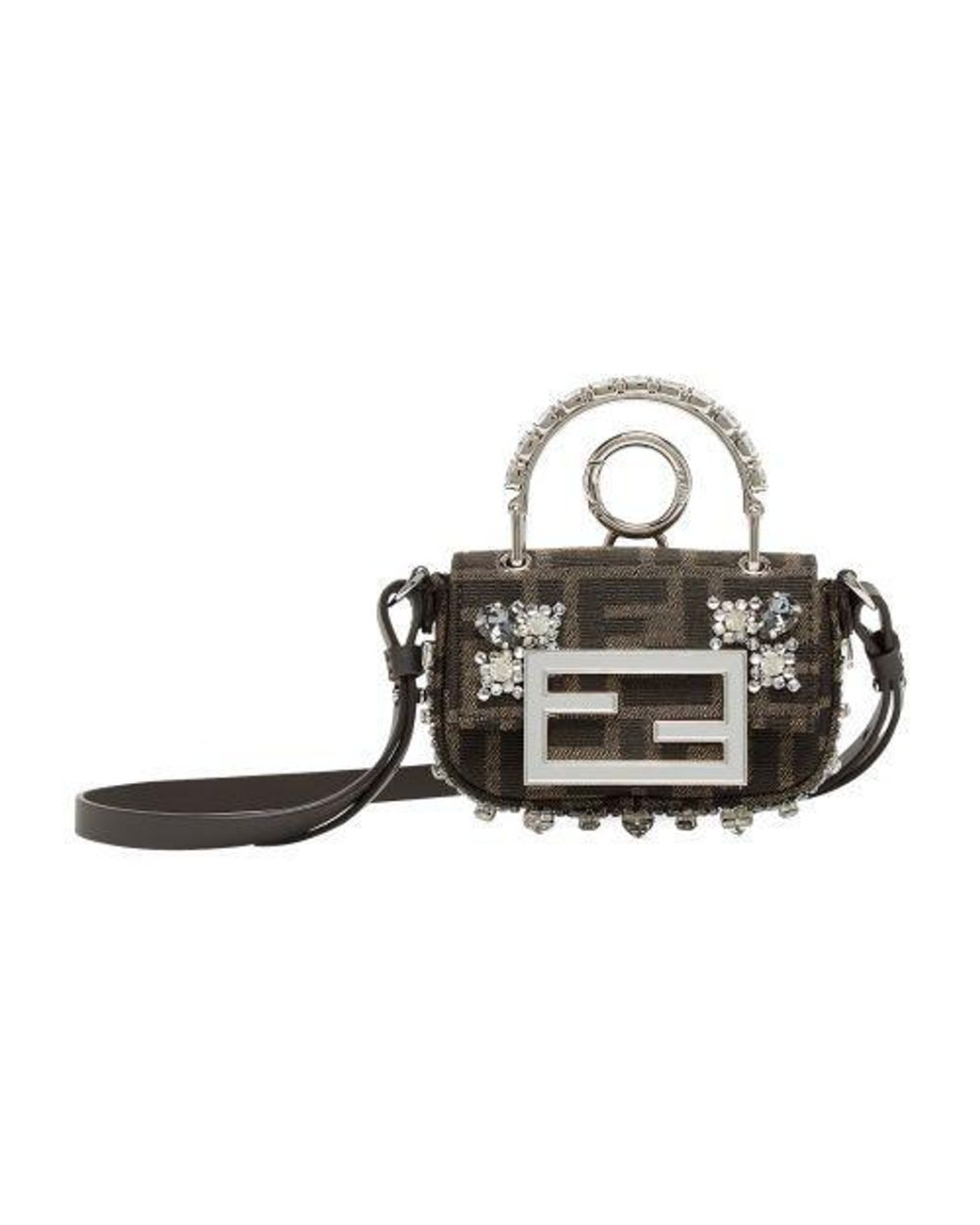 【FENDI】Nano Baguette Maxi Handle ★関税送料込み 今だけ】FENDI MARC JACOBS Nano Baguette Maxi Handle☆白