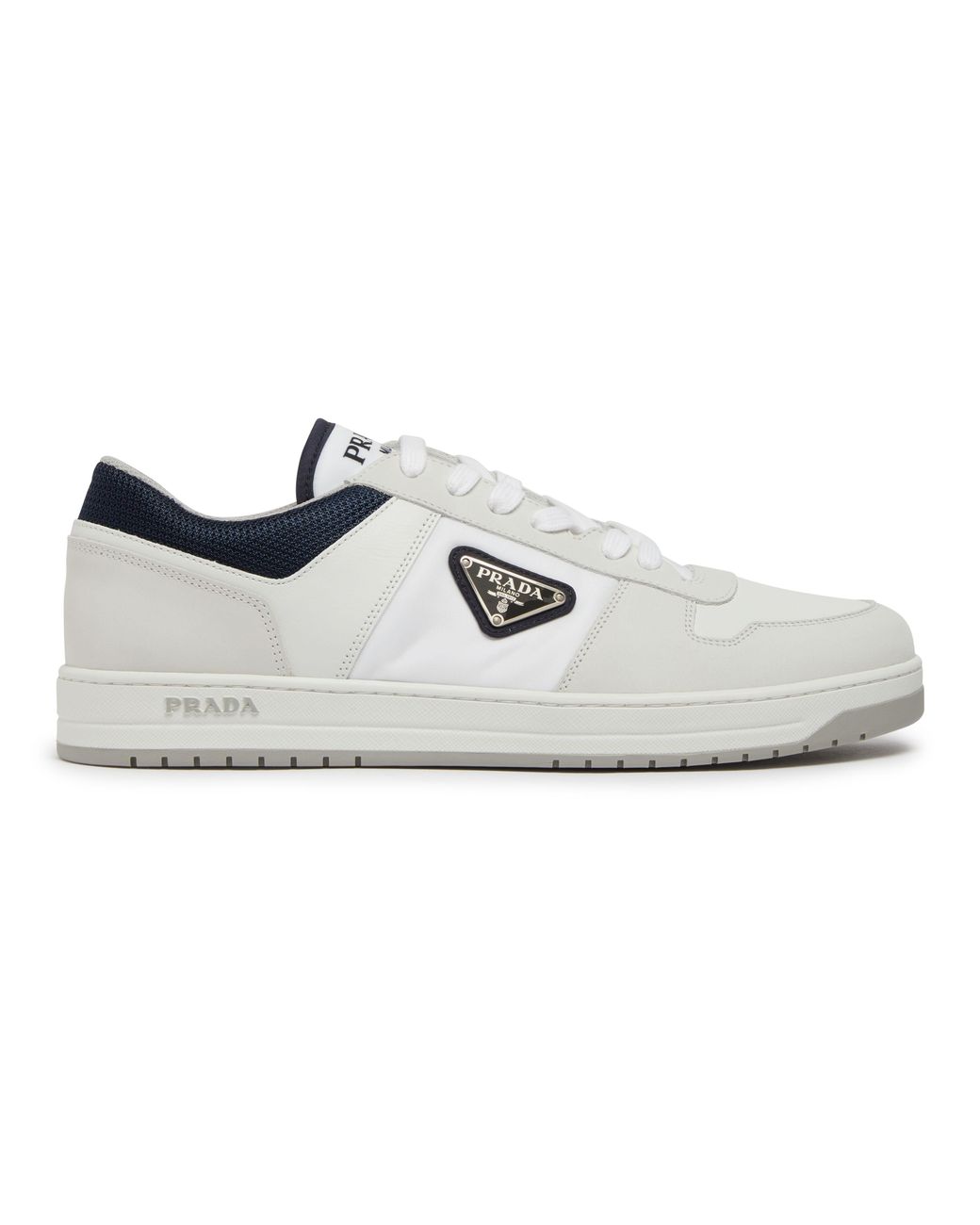 Prada white shoes best sale