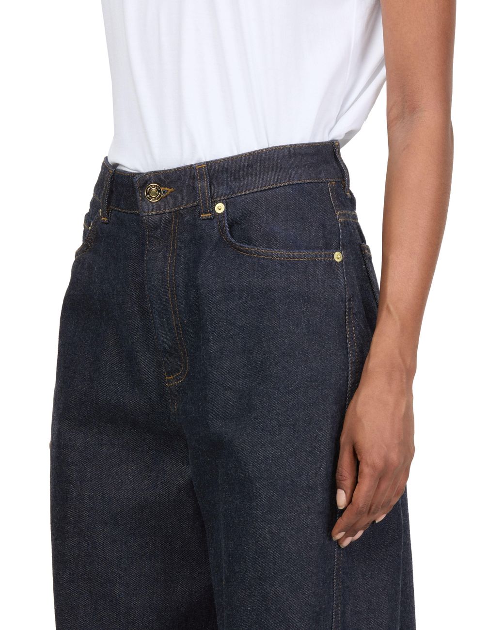 Givenchy Blue Raw Cocoon Jeans