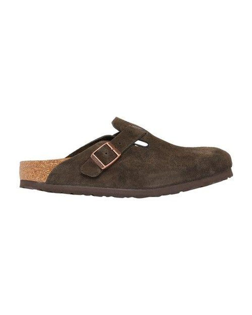 birkenstock boston wool lined mules