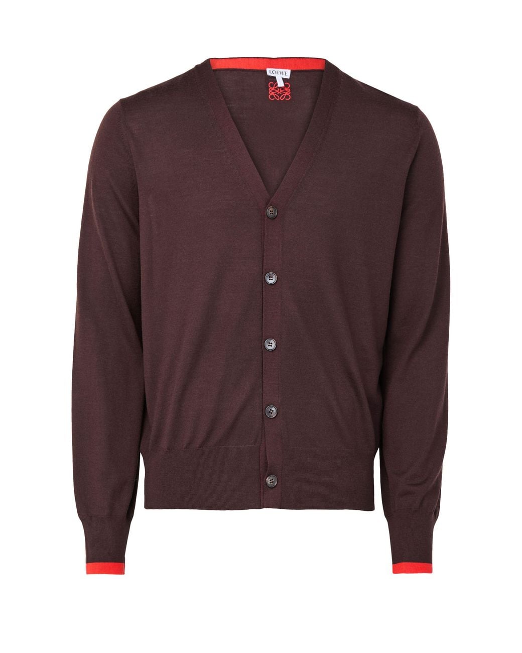 Loewe Brown Cardigan for men