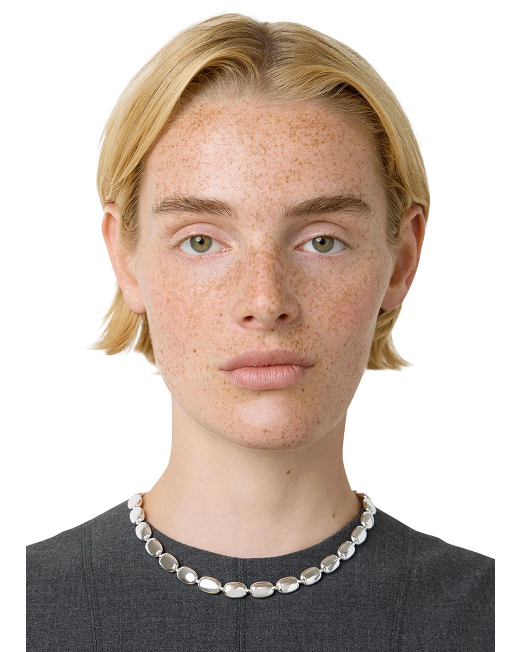 Collier Monica LIE STUDIO en coloris Metallic