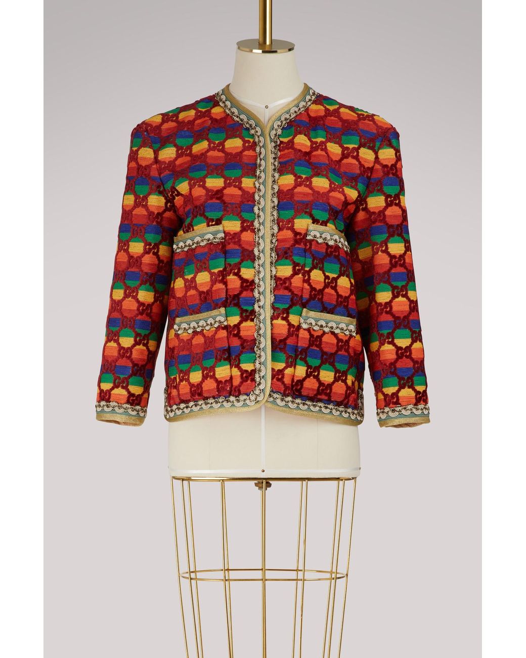 gucci velvet jacket