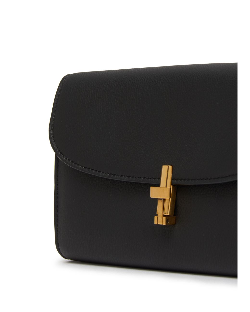The Row Sofia Wallet in Black | Lyst