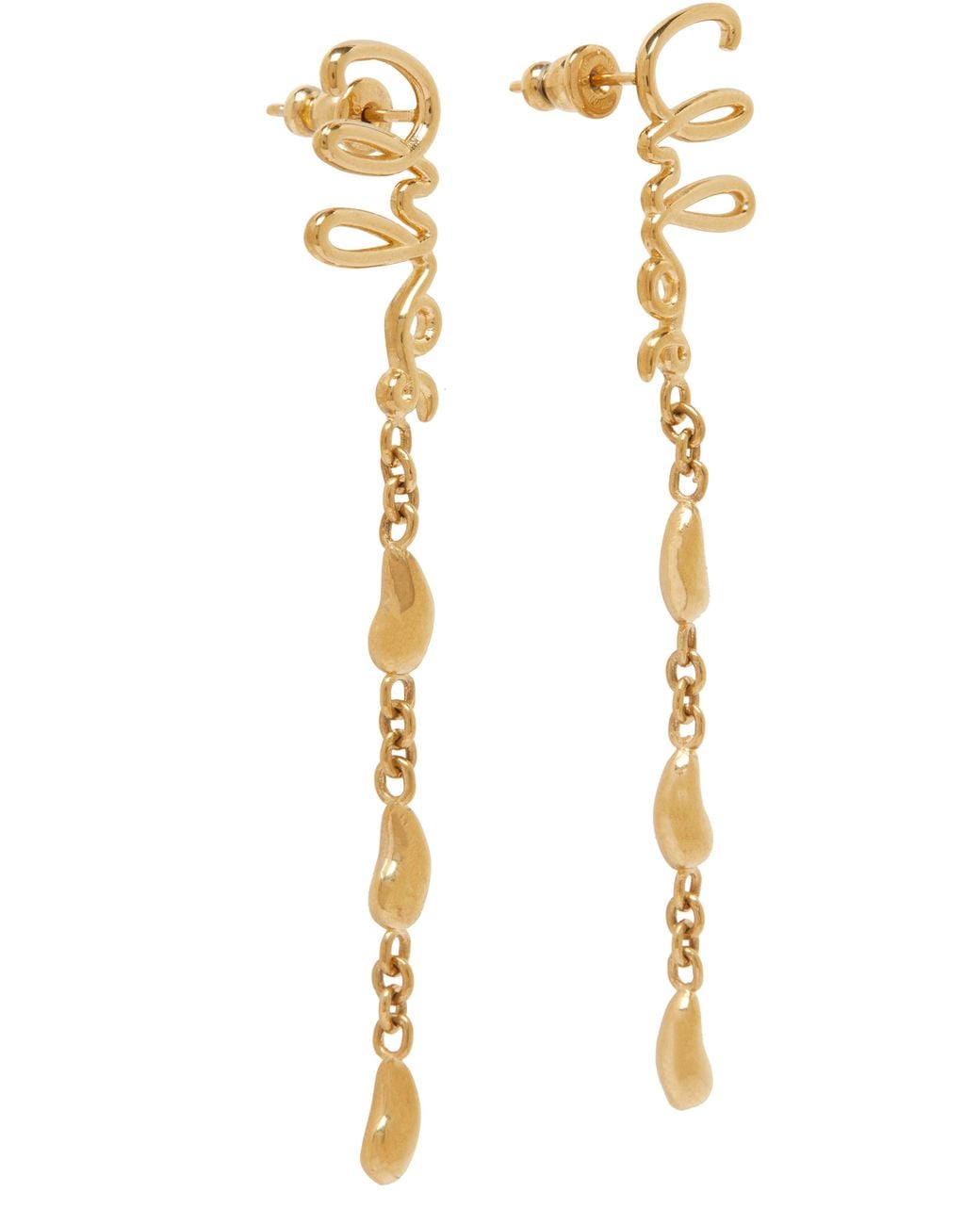 Chloé Chloé Iconic Earrings in Metallic | Lyst