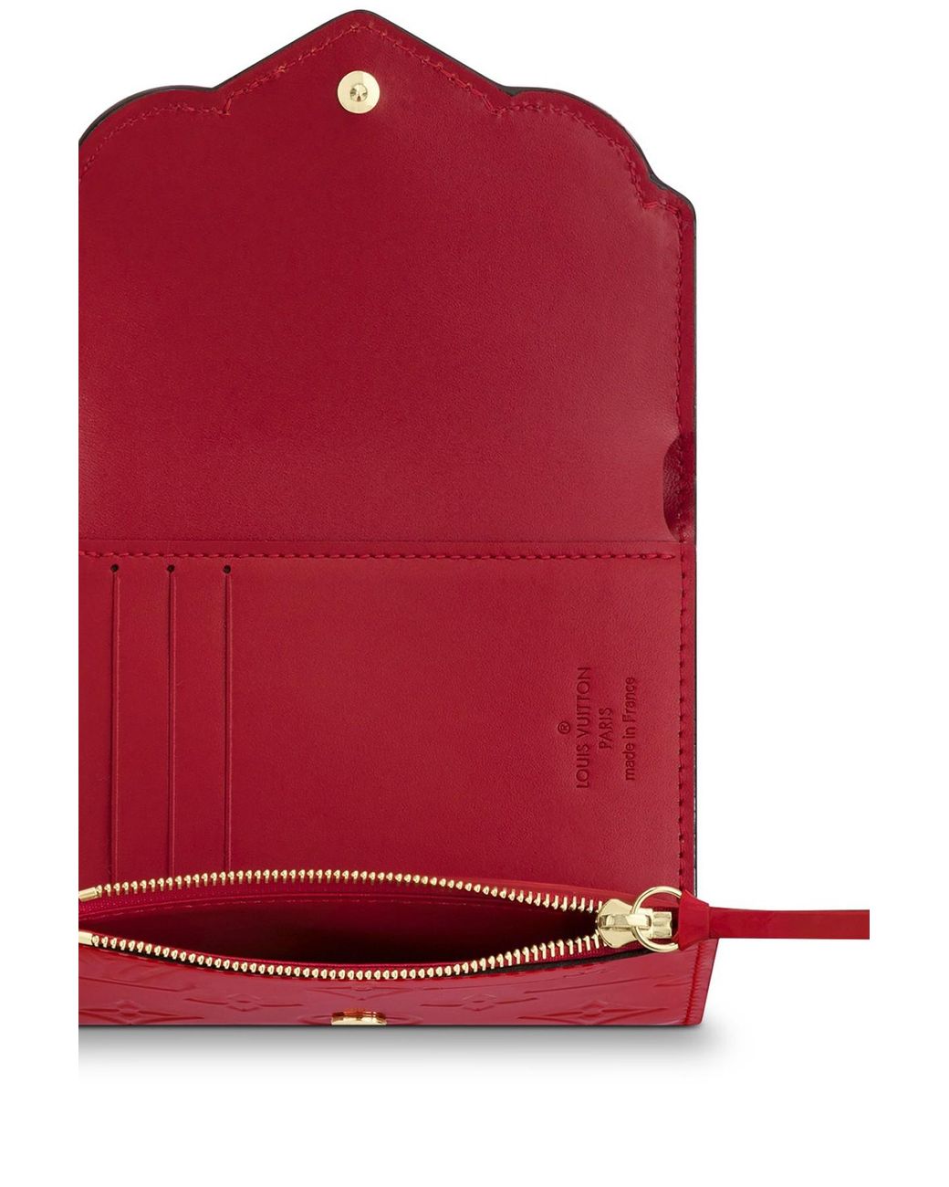 Louis Vuitton Victorine Wallet in Red