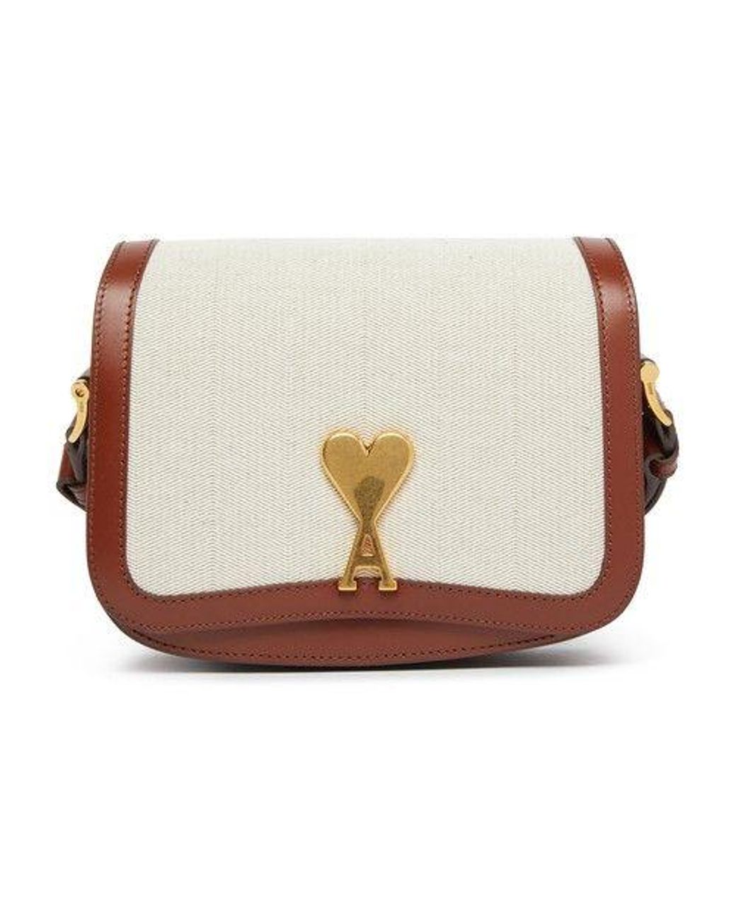 Ami Paris Small Paris Paris Bag | Lyst