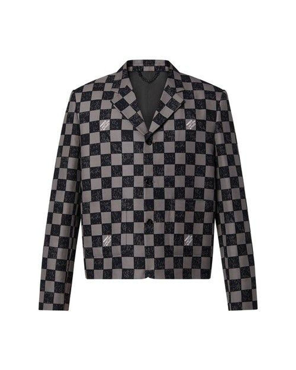 Quilted Damier Zip-Up Jacket - Women - Ready-to-Wear