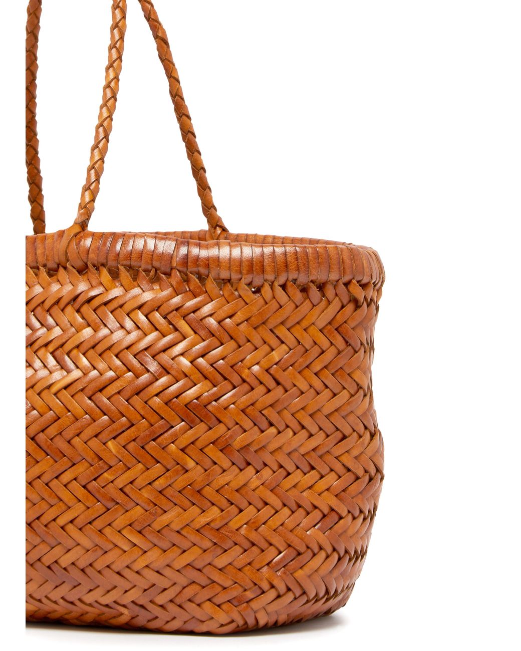 Mini Sac À Main Flat Gora Dragon Diffusion en coloris Brown
