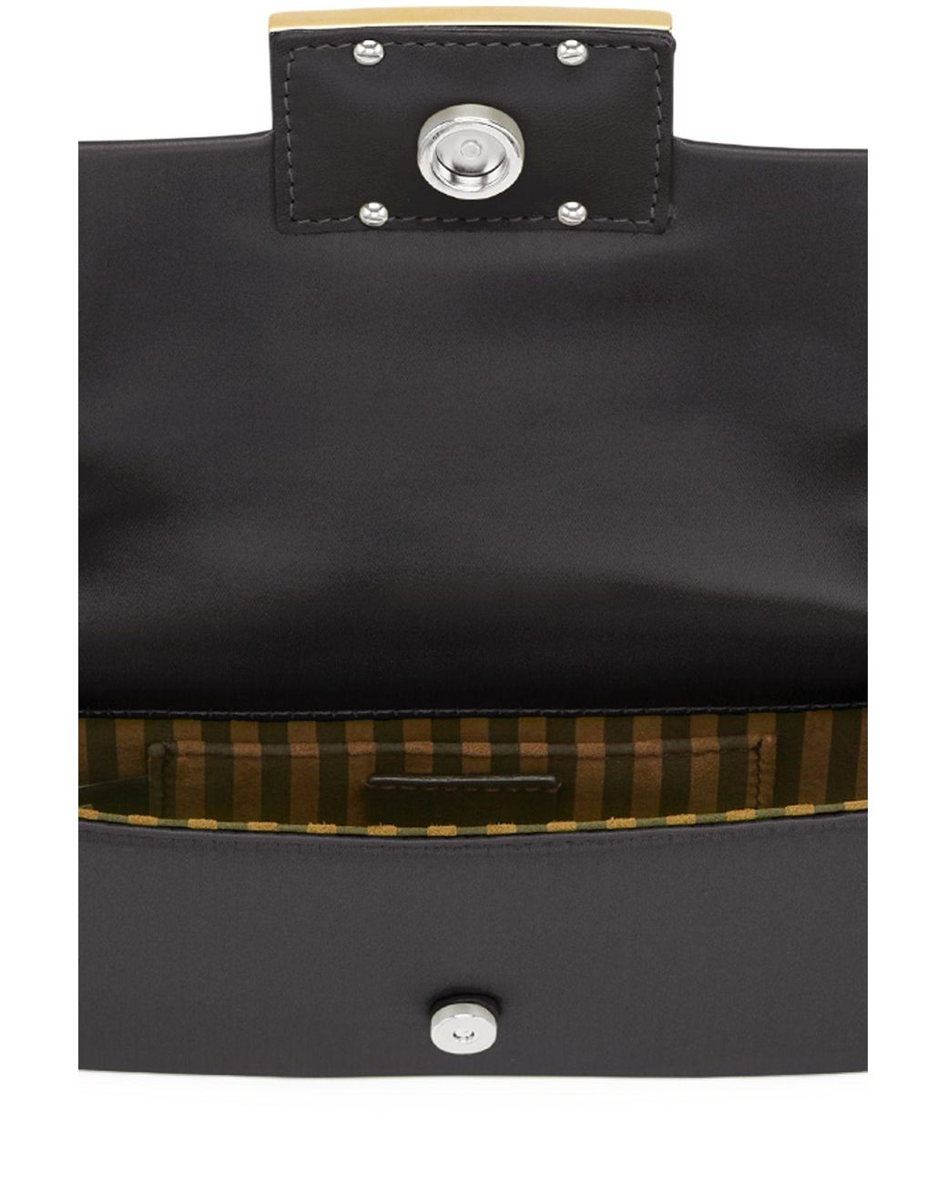 Fendi Baguette Phone Pouch in Black | Lyst