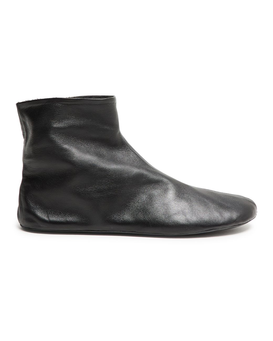 The Row Black Stella Ankle Boots