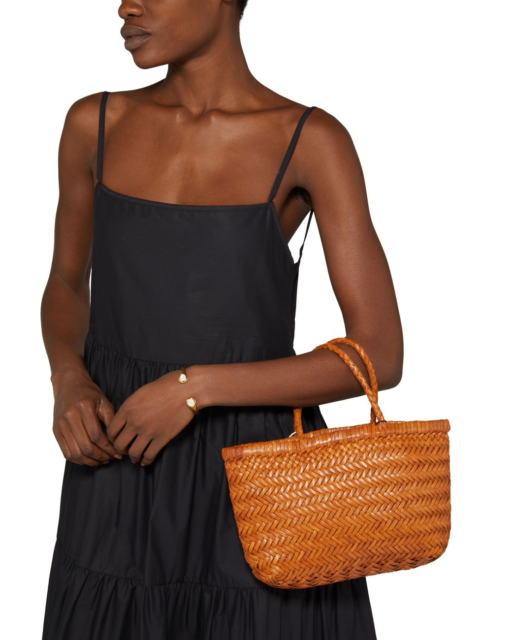 Mini Sac À Main Flat Gora Dragon Diffusion en coloris Brown