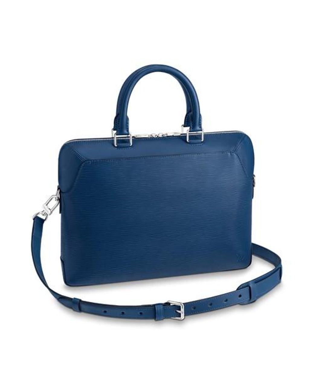 Louis Vuitton Oliver Briefcase in Blue for Men