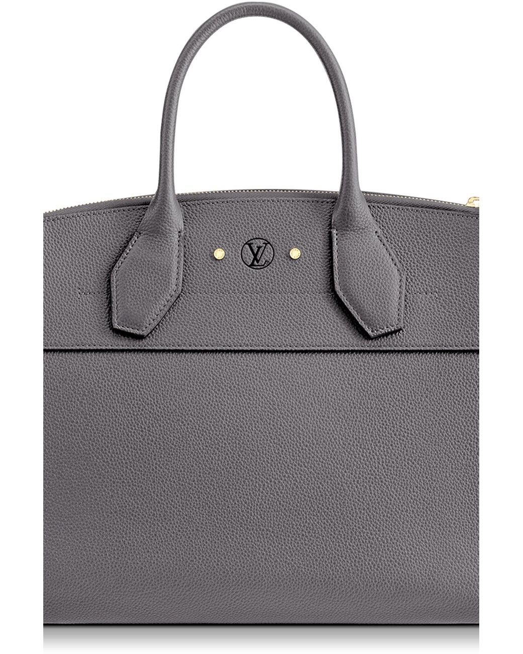 LOUIS VUITTON 'City Steamer MM' Bag in Tricolor Smooth Leather