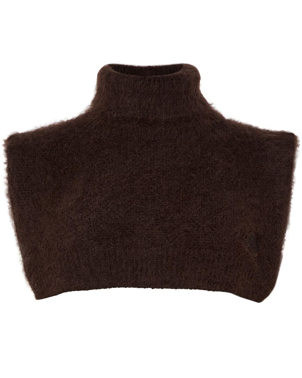 Moncler Brown Turtleneck Cape