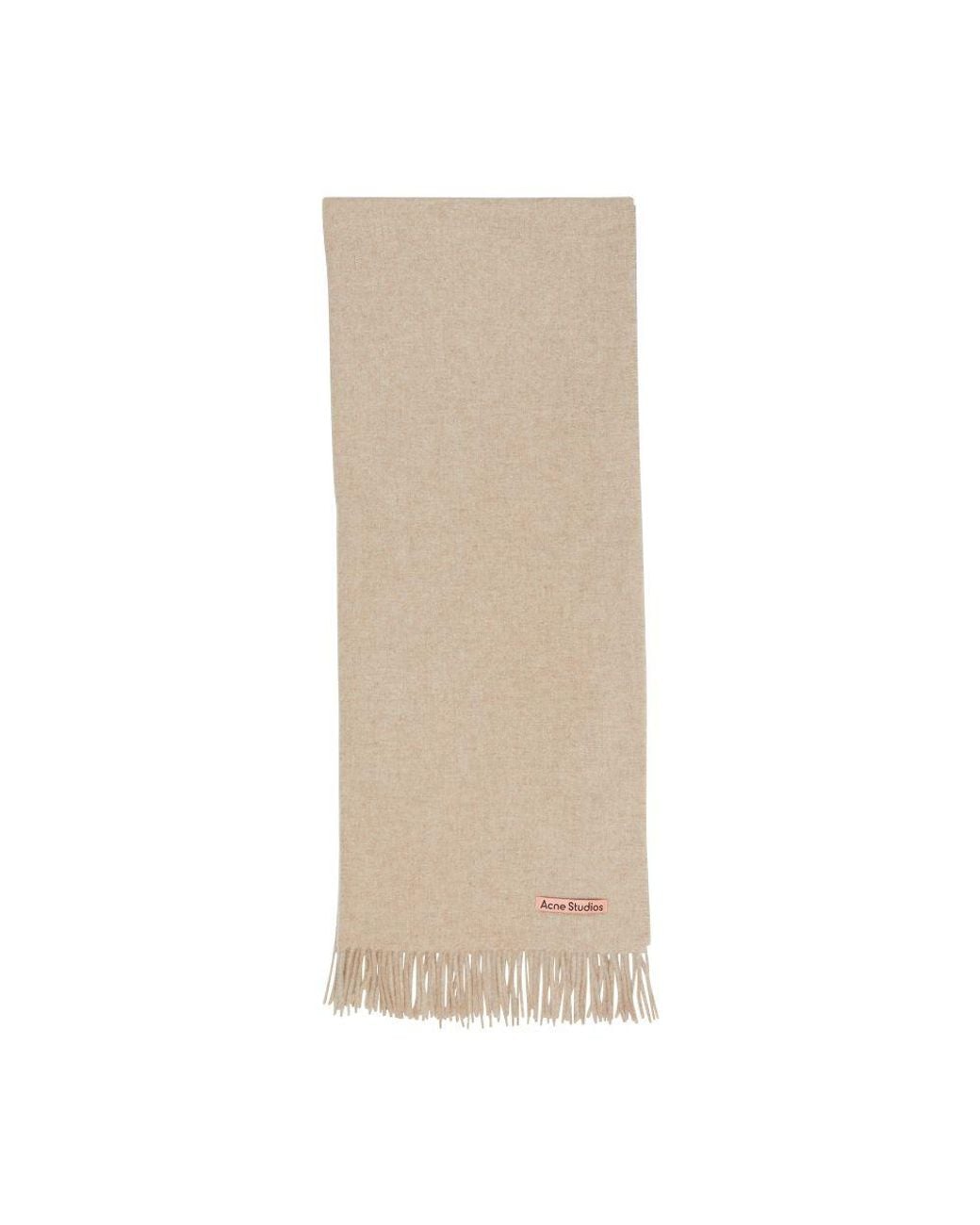 Acne Natural Oversized Scarf