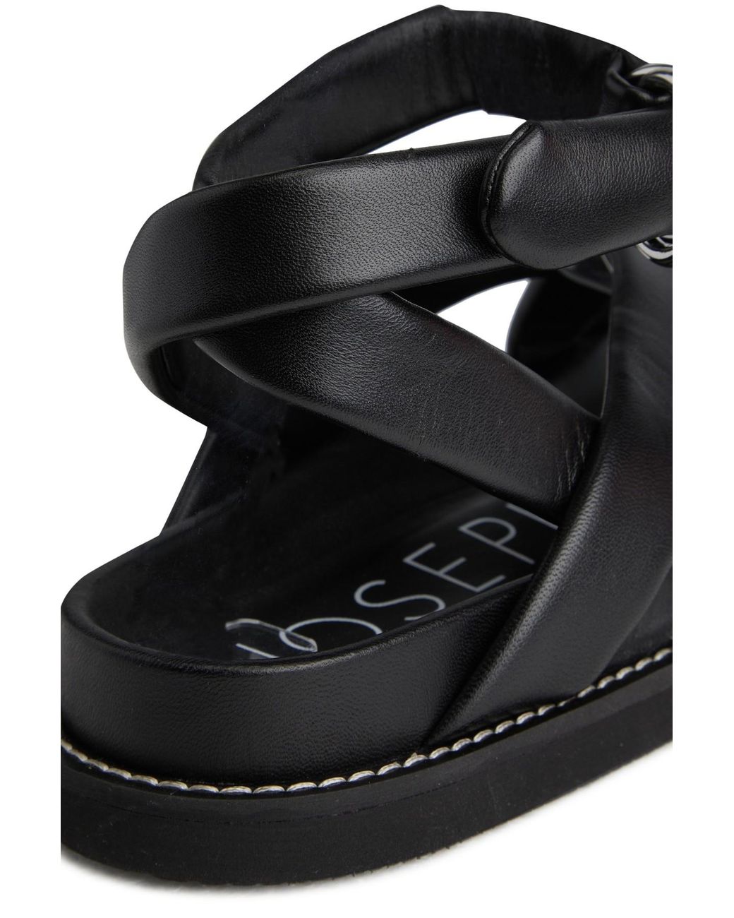 JOSEPH Jazal Sandals in Black | Lyst UK