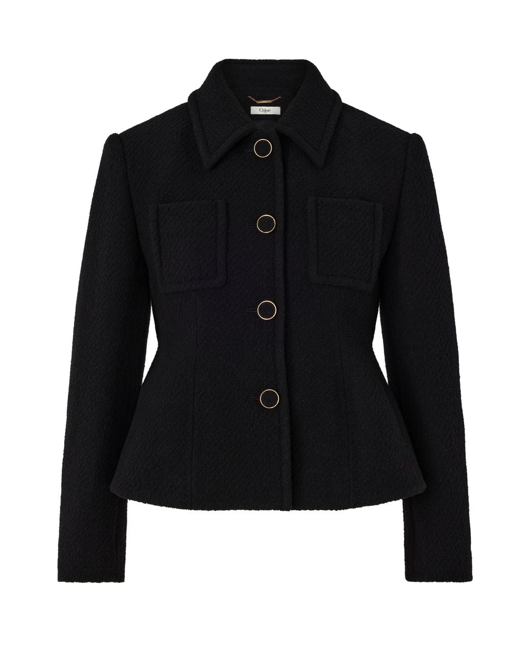 Chloé Black Woolen Jacket