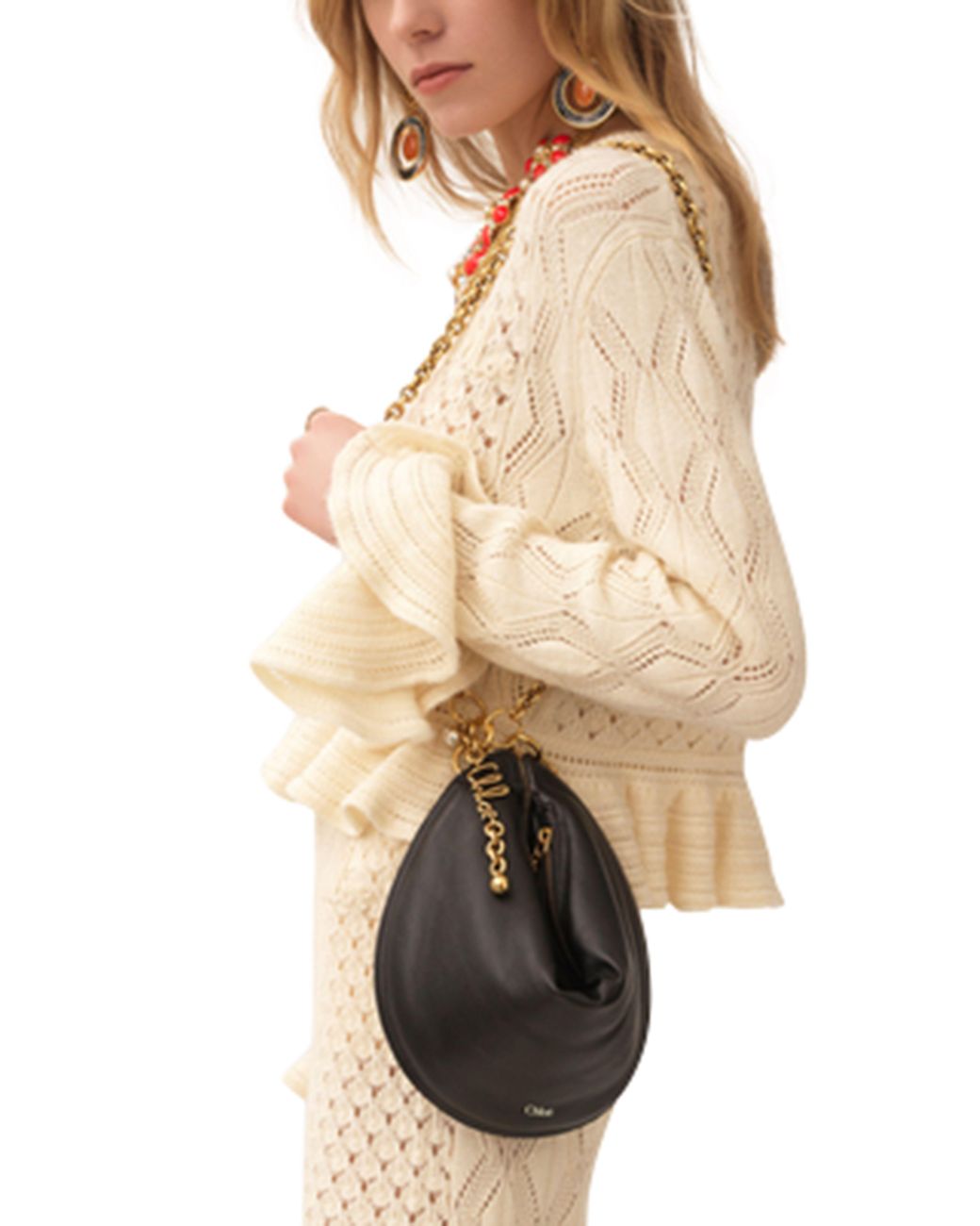 Chloé Black Chloé Icon Shoulder Bag