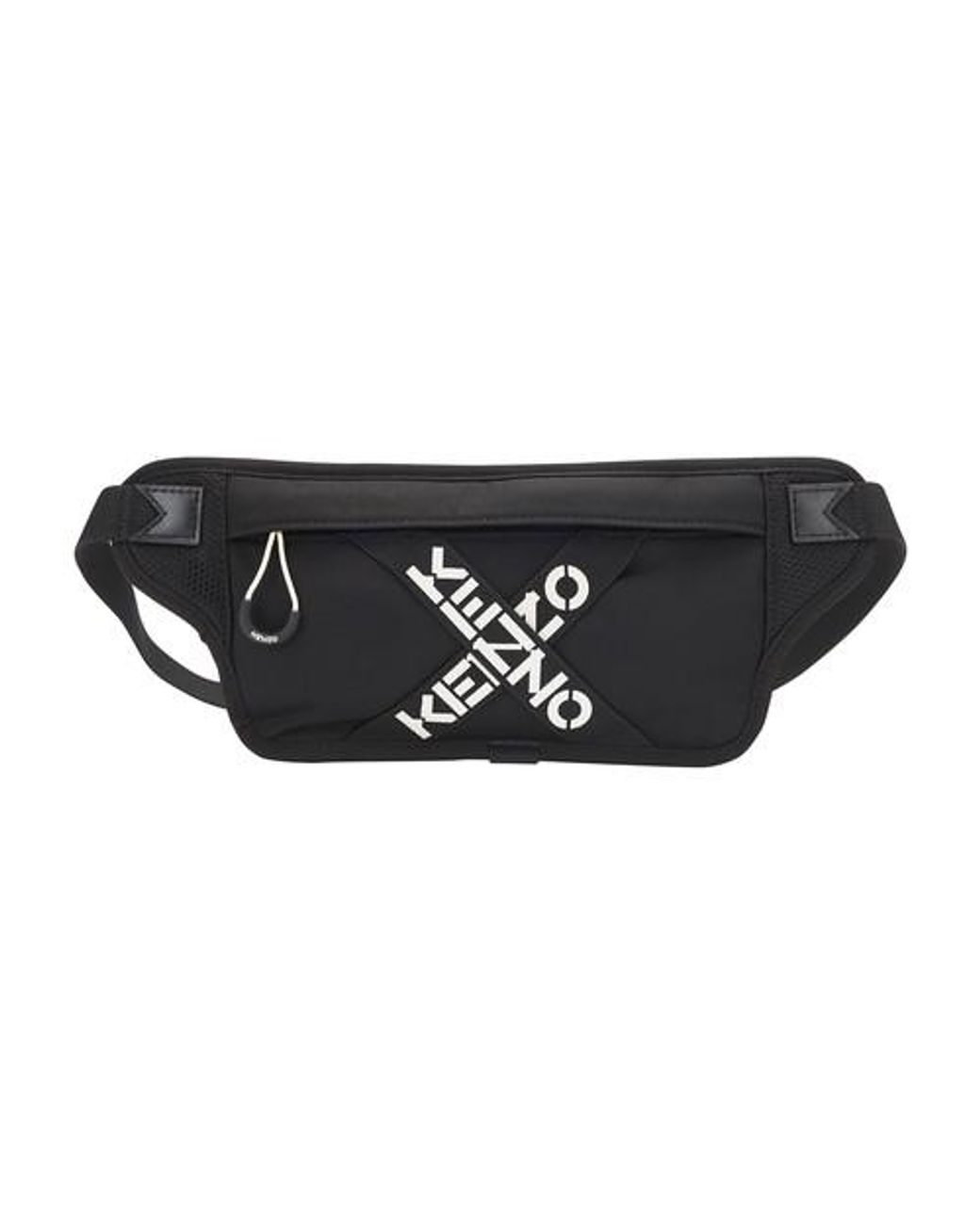 KENZO Logo Belt Bag in Black Lyst