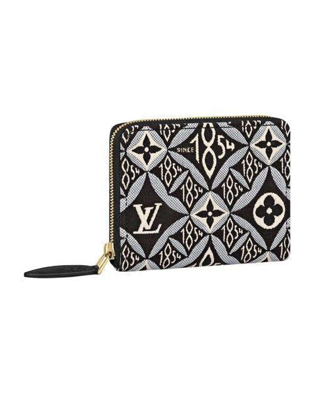 Louis Vuitton Since 1854 Zippy Coin Purse in Black