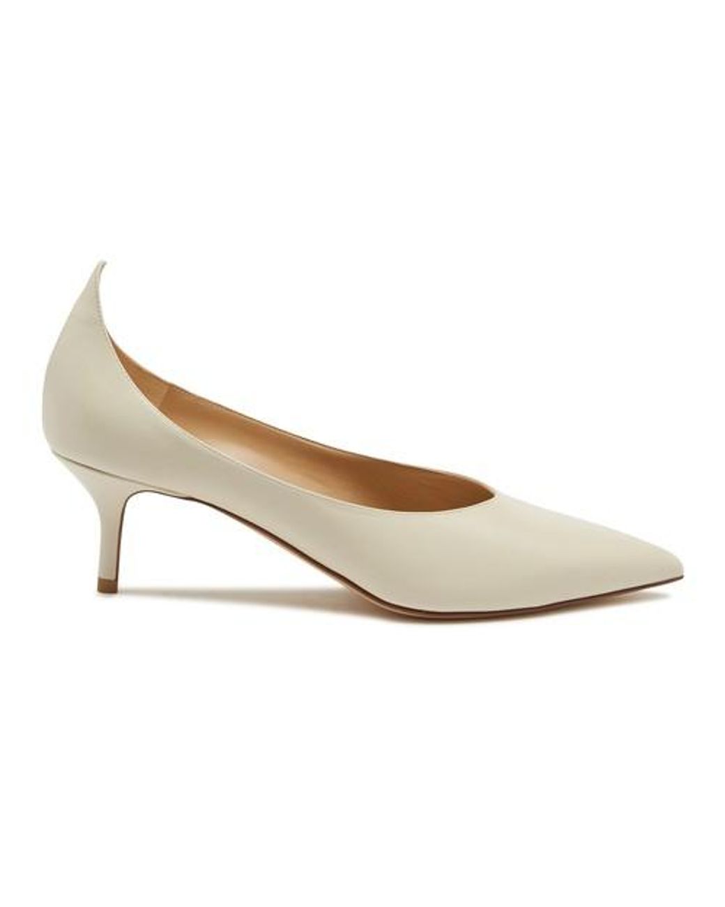 francesco russo white pumps