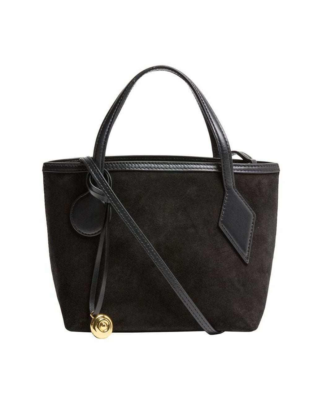 Liffner Black Micro-Cabas-Tasche Sprout