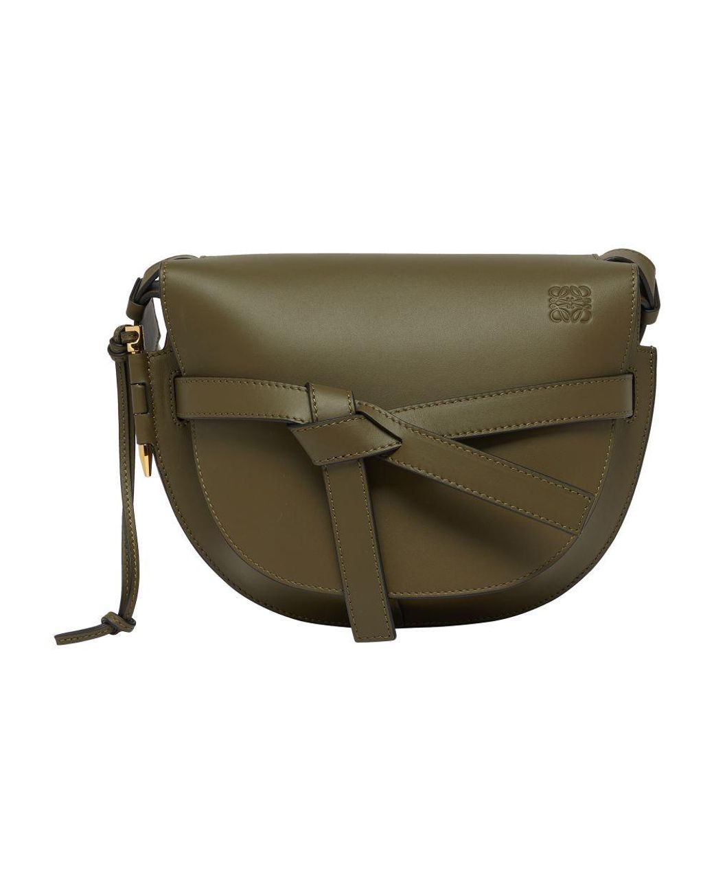 Loewe Gate Small Bag in Green | Lyst