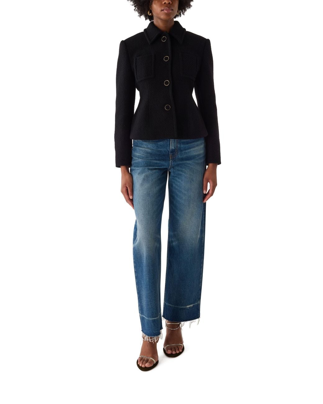 Chloé Black Woolen Jacket