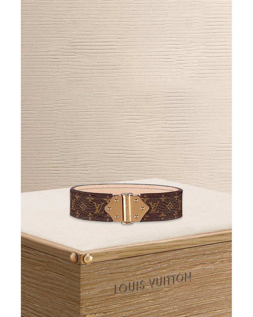 Louis Vuitton Nano Monogram Bracelet in Brown