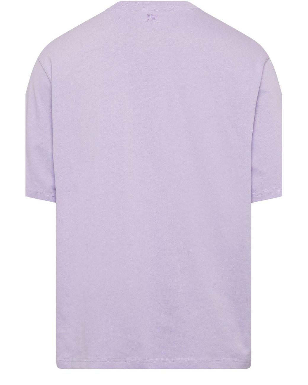 Ami Paris Ami De Coeur T-shirt in Purple for Men | Lyst