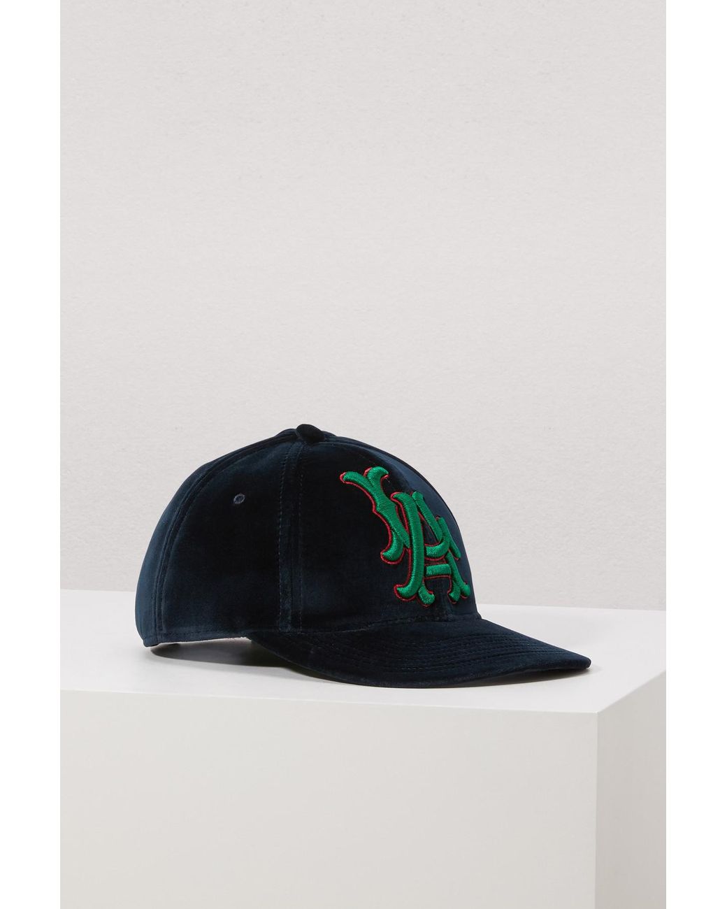 Gucci La Cap in Blue | Lyst Australia