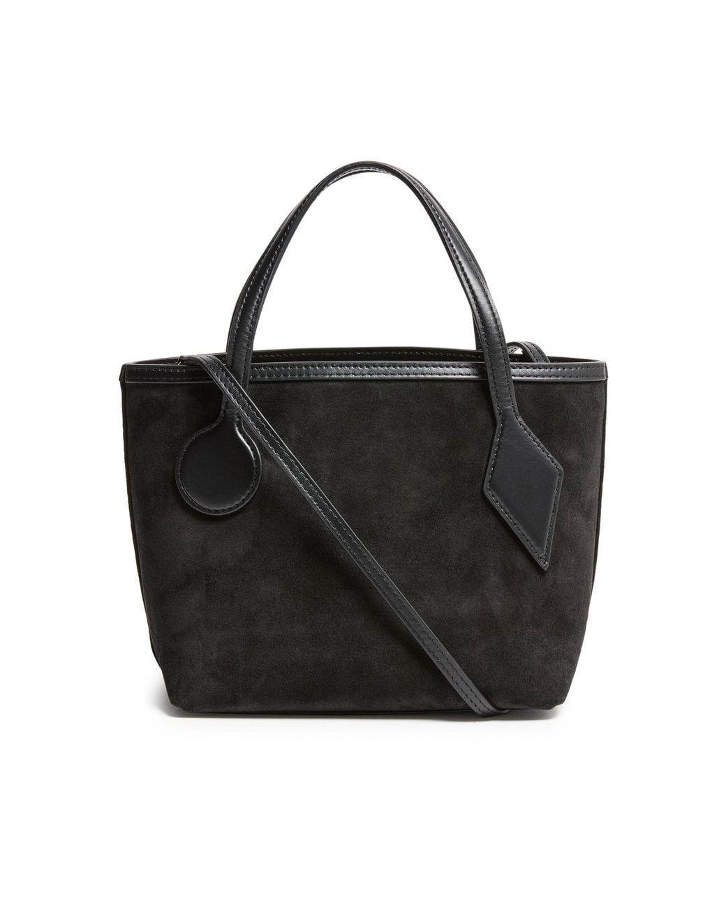 Liffner Black Micro-Cabas-Tasche Sprout