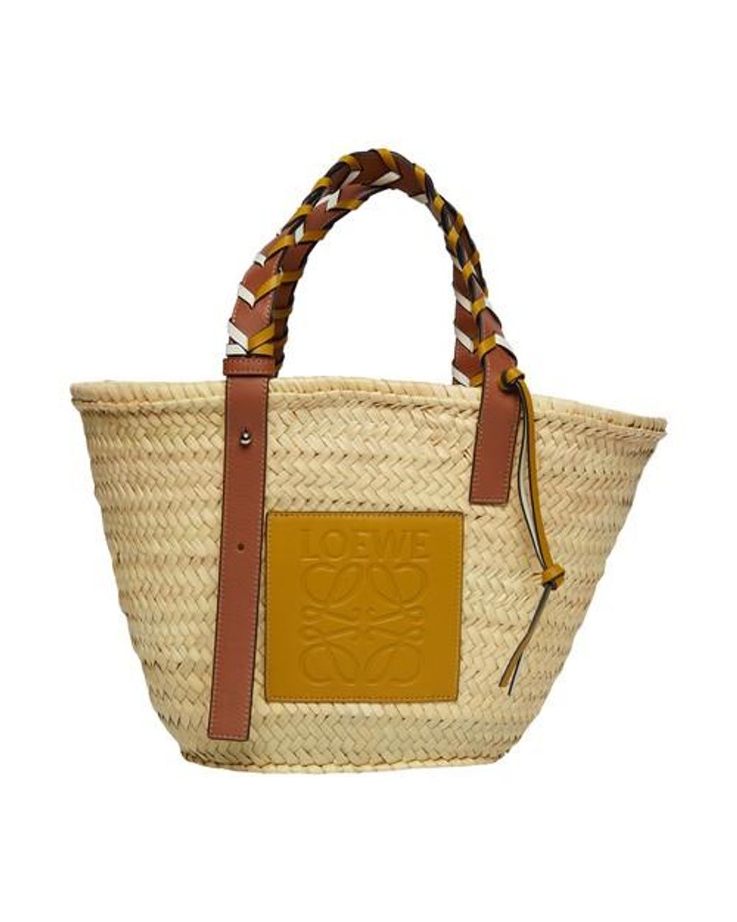 Loewe Basket Bag With Braided Handle in Metallic | Lyst Australia