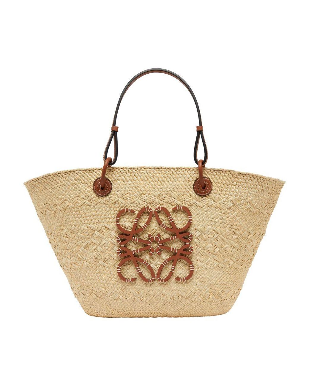 Loewe Anagram Basket in Metallic | Lyst