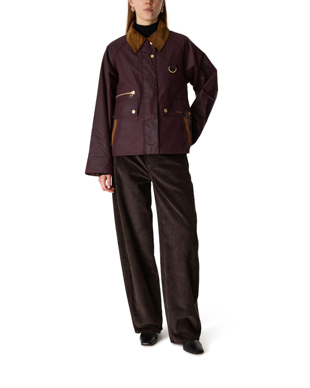 Barbour Purple Light Jackets