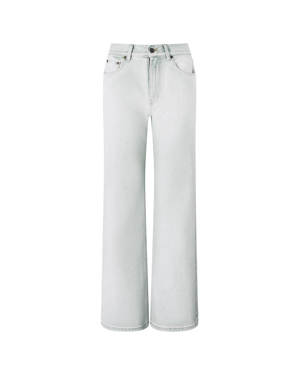 Chloé Gray Flared Jeans