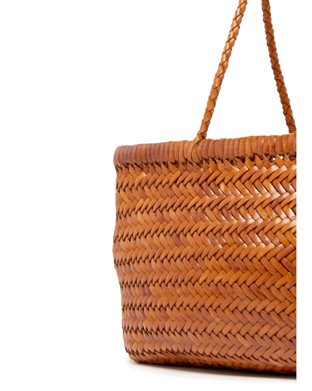 Mini Sac À Main Flat Gora Dragon Diffusion en coloris Brown